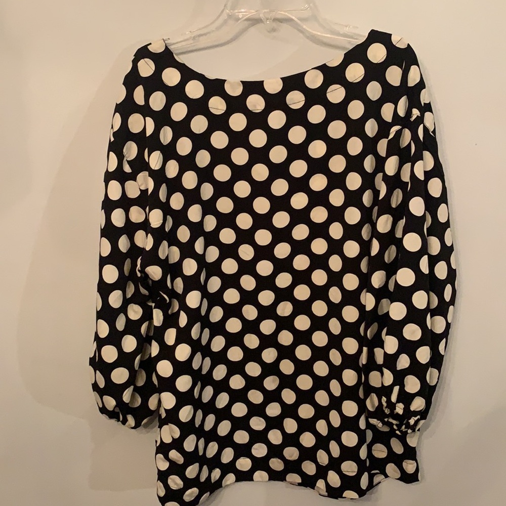 Polka dot blouse - Picture 3 of 3